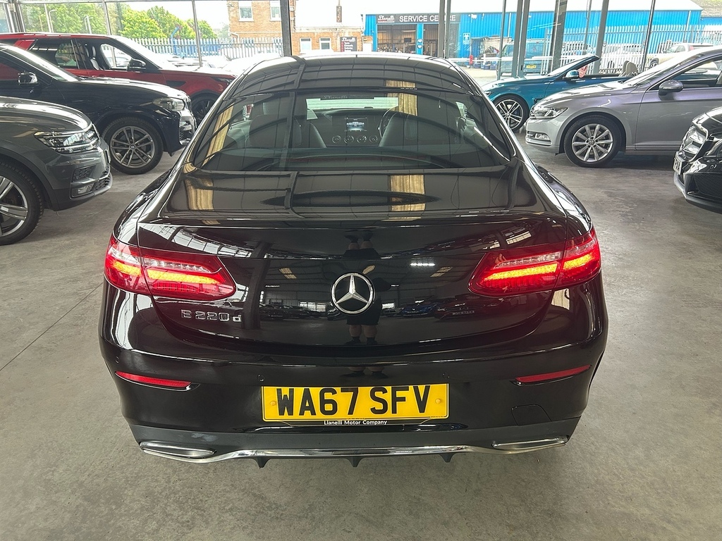 Mercedes-Benz E Class 2.0 E220d Amg Line Coupe G-tronic Euro WA67SFV Black #6