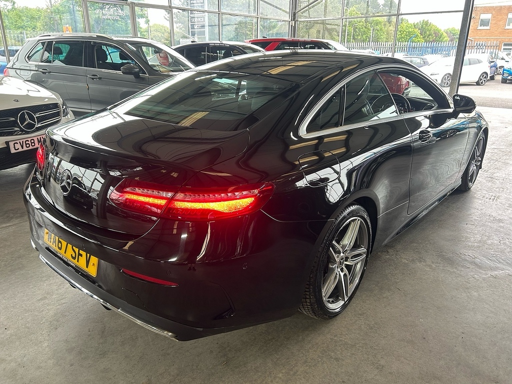 Mercedes-Benz E Class 2.0 E220d Amg Line Coupe G-tronic Euro WA67SFV Black #4