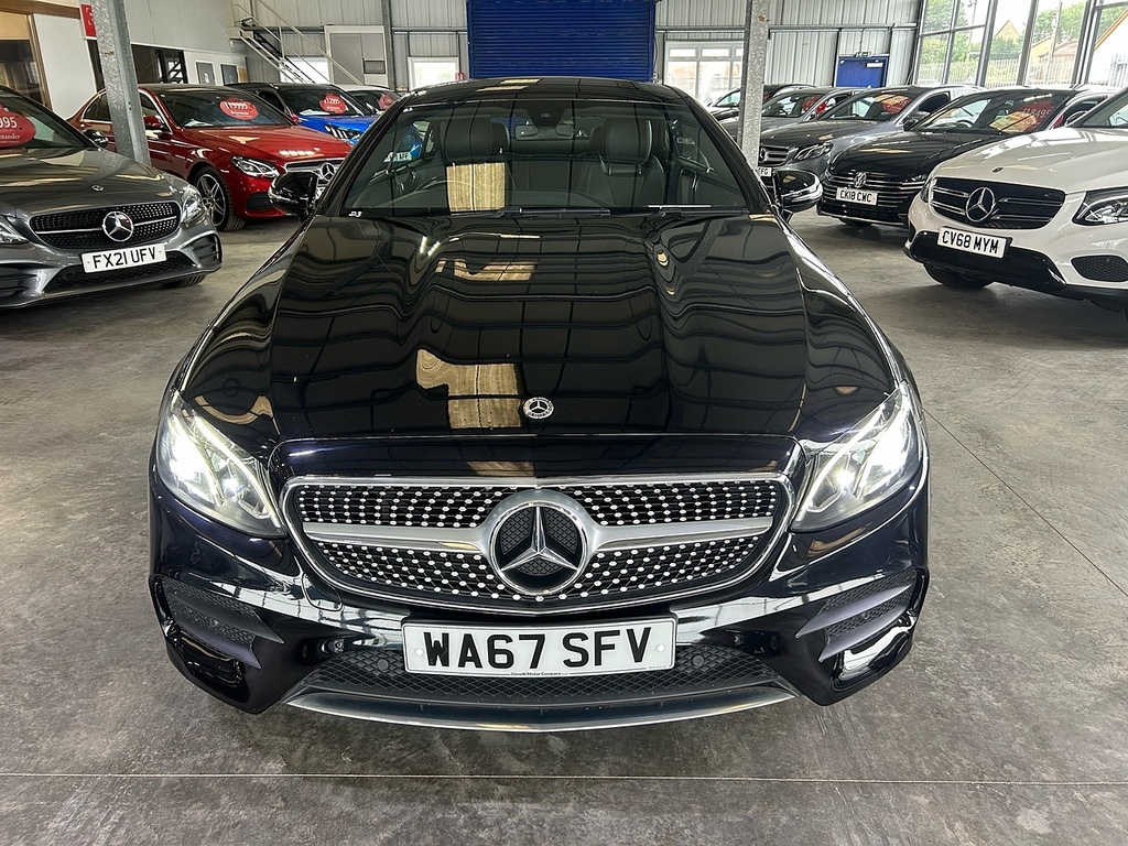 Mercedes-Benz E Class 2.0 E220d Amg Line Coupe G-tronic Euro WA67SFV Black #3