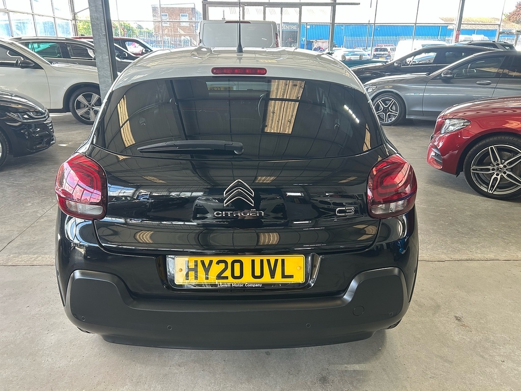 Citroen C3 1.2 Puretech Flair Plus Hatchback Manua HY20UVL Black #6