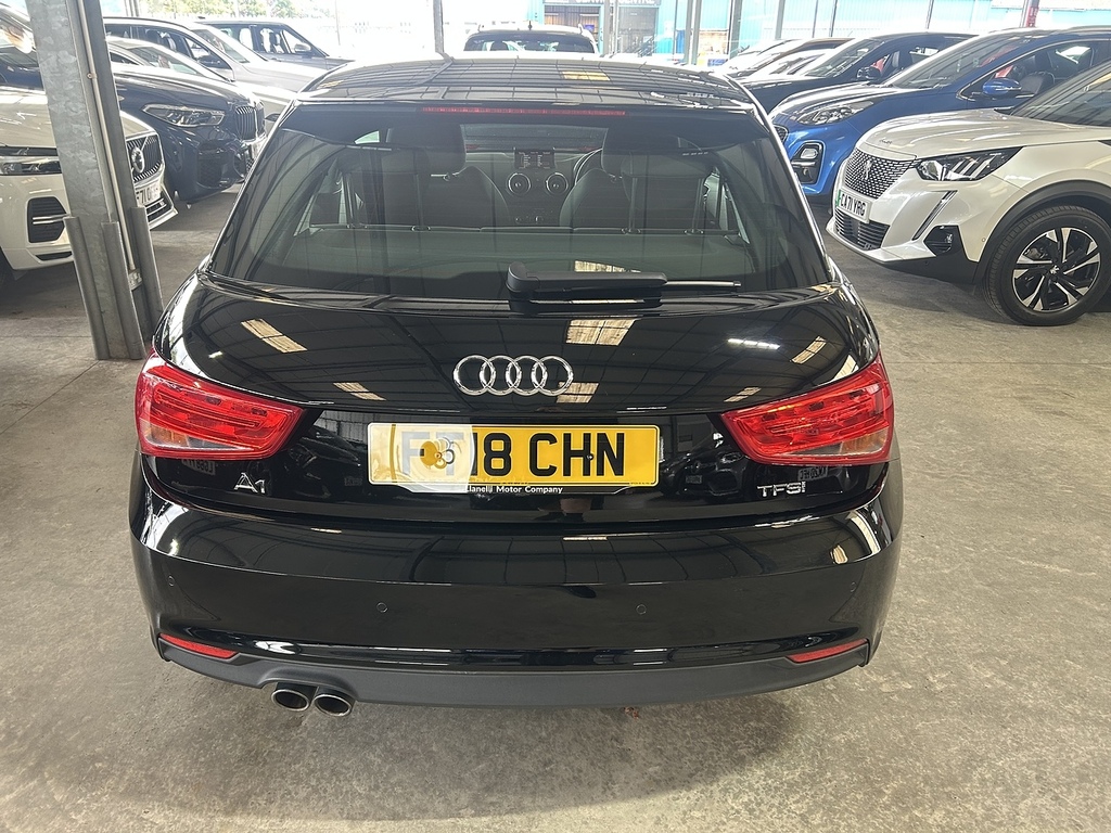 Audi A1 1.4 Tfsi Sport Hatchback S Tronic Euro FT18CHN Black #6