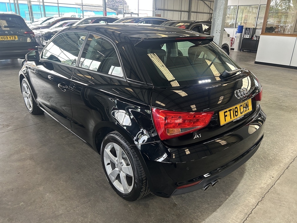 Audi A1 1.4 Tfsi Sport Hatchback S Tronic Euro FT18CHN Black #5