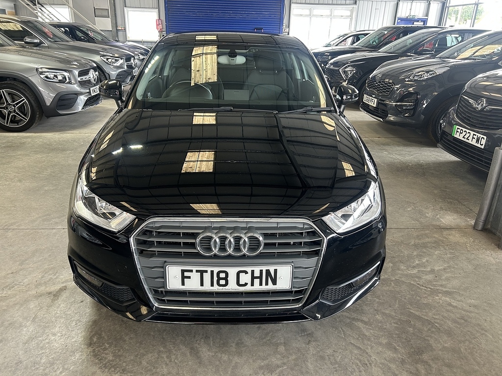 Audi A1 1.4 Tfsi Sport Hatchback S Tronic Euro FT18CHN Black #3
