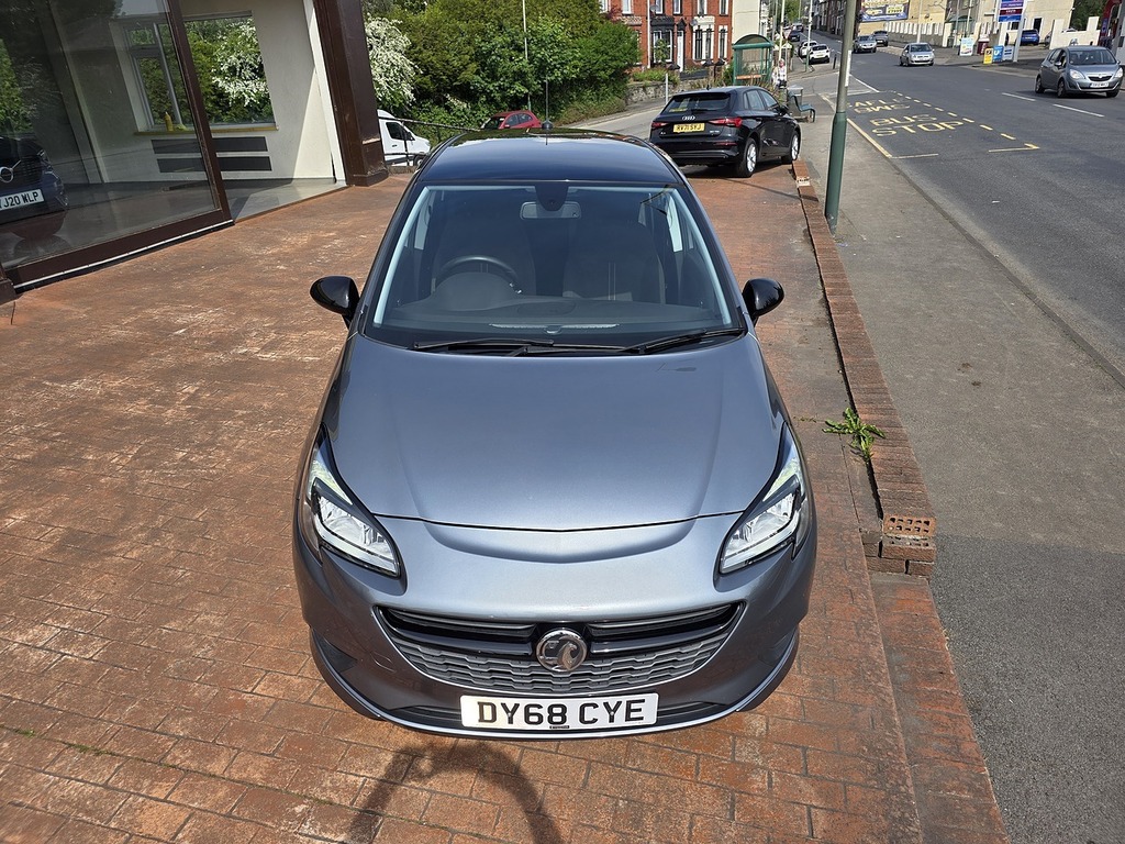 Vauxhall Corsa I Ecotec Sri VX Line Nav Black DY68CYE Grey #6