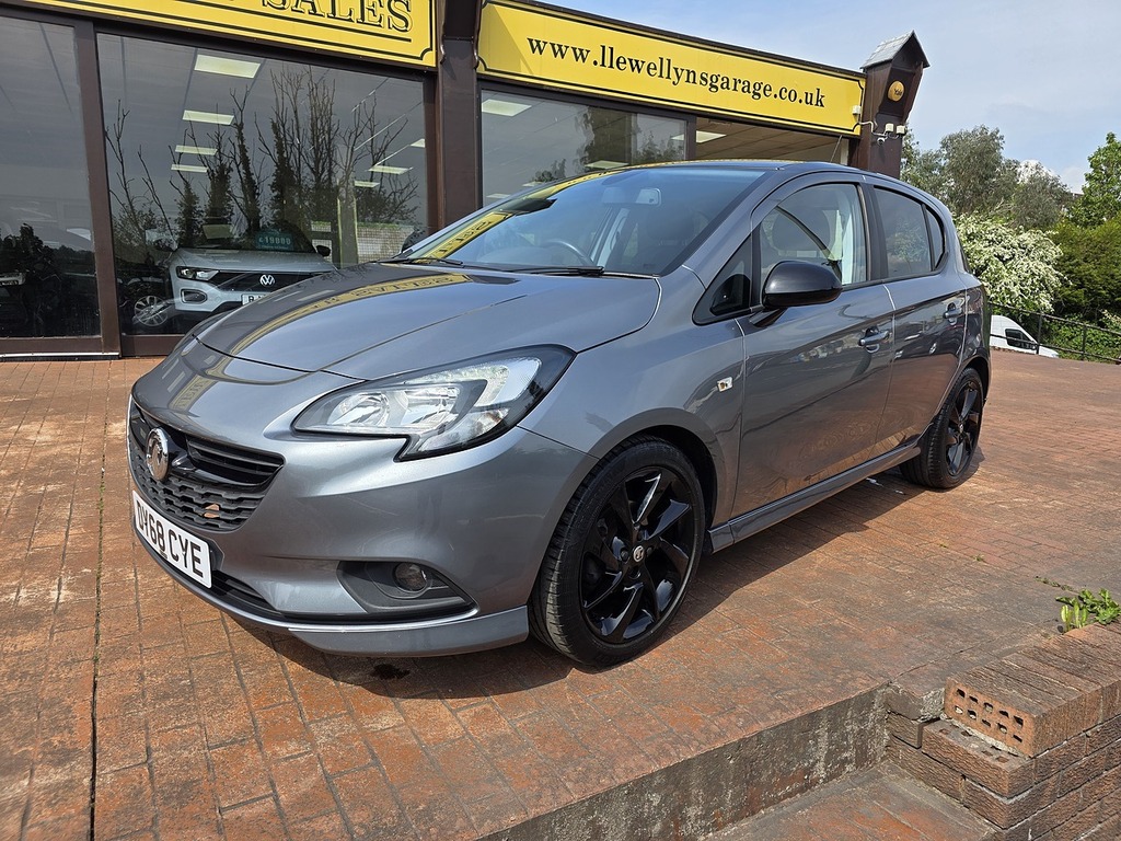 Vauxhall Corsa I Ecotec Sri VX Line Nav Black DY68CYE Grey #2