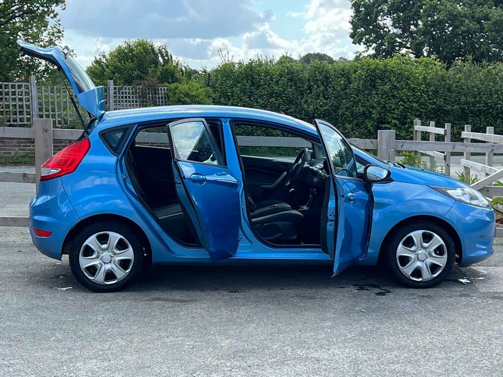 Ford Fiesta 1.25 Edge 82 Local Car Full Mot Hpi Clear 5 HK59VYC Blue #5
