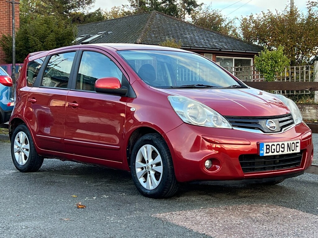 Nissan Note 1.5 Dci Acenta BG09NOF Red #2