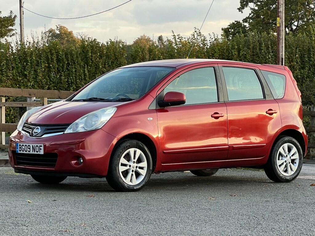 Nissan Note 1.5 Dci Acenta Red