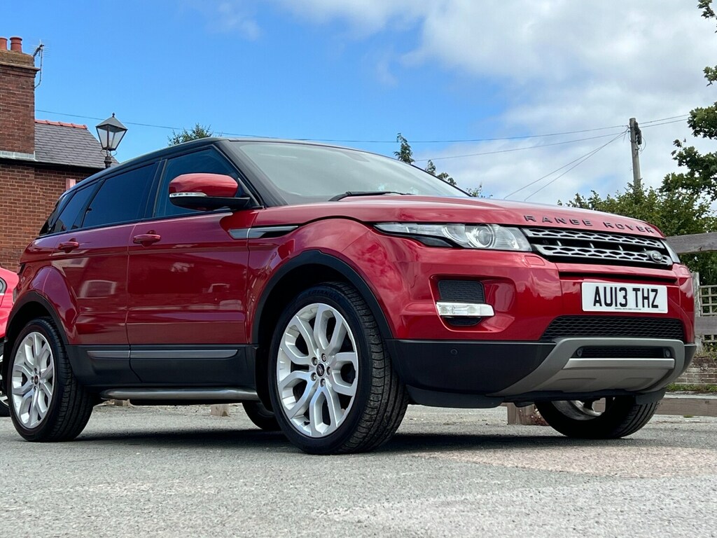 Land Rover Range Rover Evoque 2.2 Sd4 Pure Tech Pack Full Service History AU13THZ Red #5