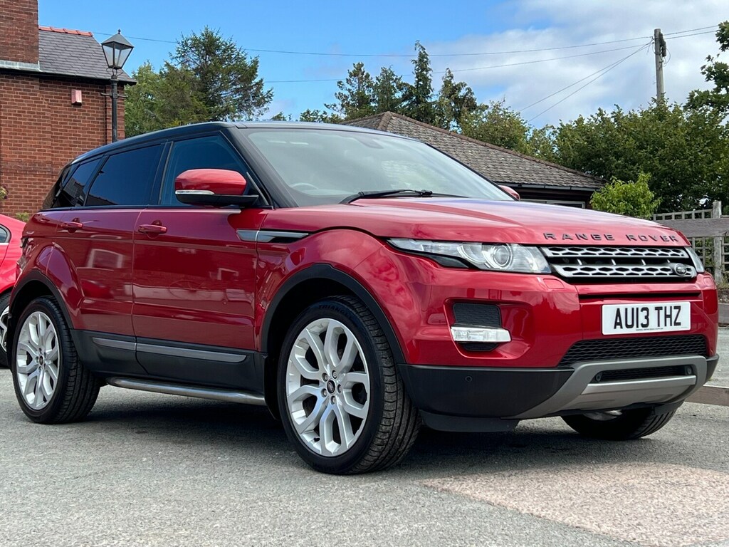 Land Rover Range Rover Evoque 2.2 Sd4 Pure Tech Pack Full Service History AU13THZ Red #2