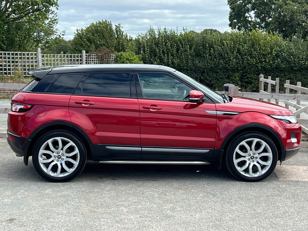 Land Rover Range Rover Evoque 2.2 Sd4 Pure Tech Pack Full Service History AU13THZ Red #4