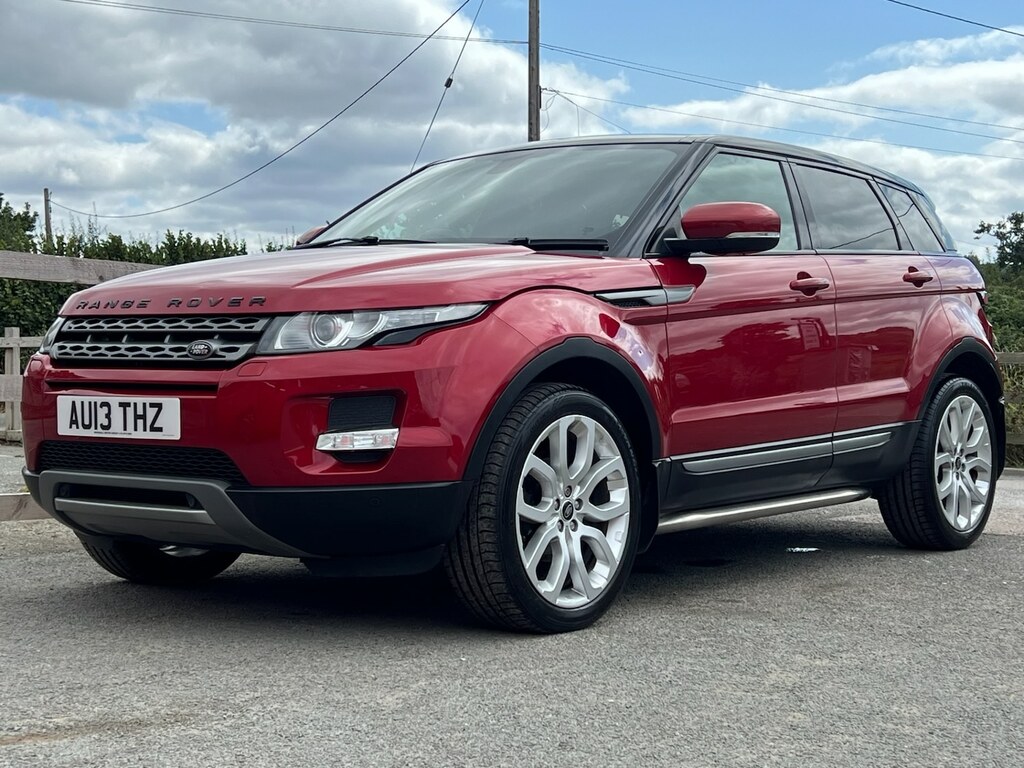 Land Rover Range Rover Evoque 2.2 Sd4 Pure Tech Pack Full Service History Red