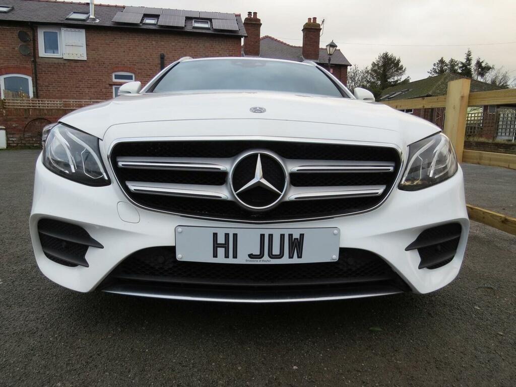 Mercedes-Benz E Class E220d Amg Line 9G-tronic H1JUW White #4