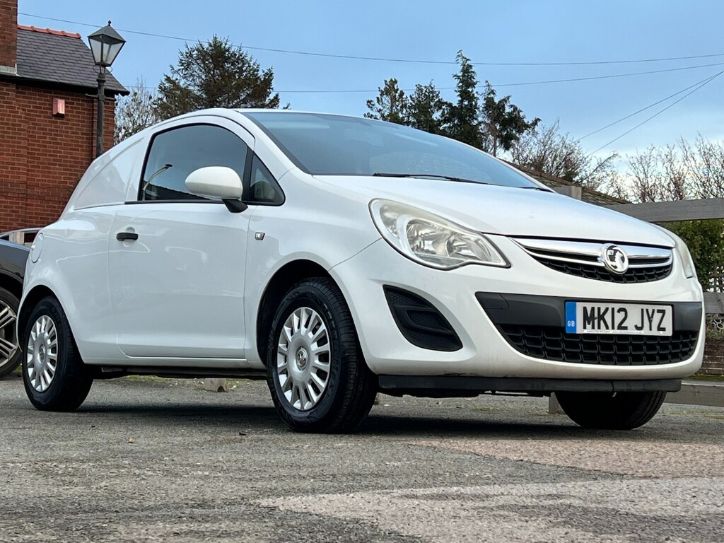 Vauxhall Corsa 1.3 Cdti 16V Ecoflex Van MK12JYZ White #4