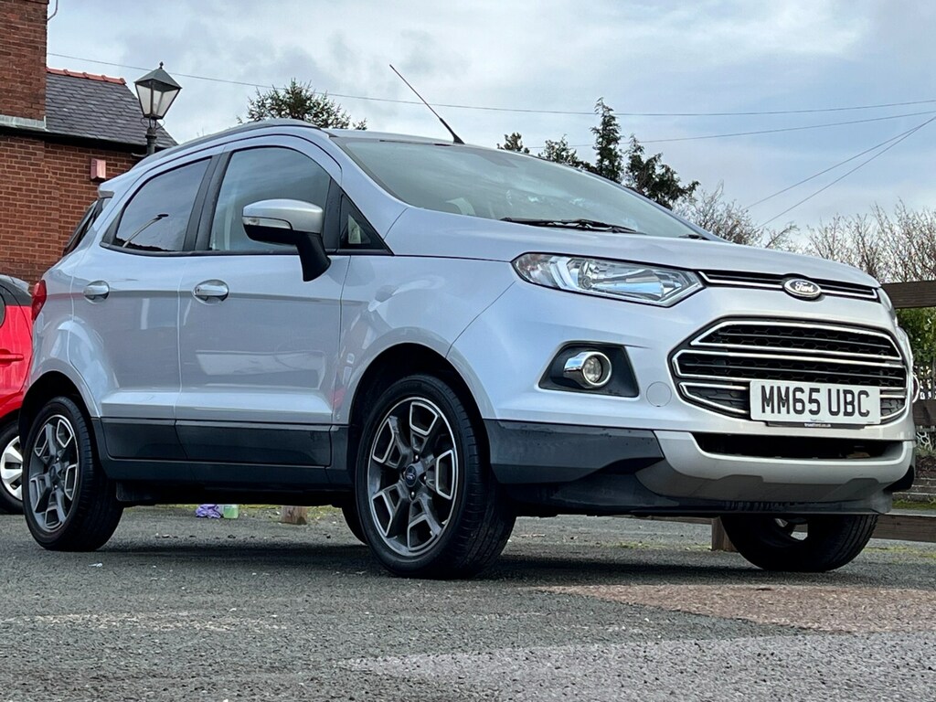 Ford Ecosport 1.0 Ecoboost Titanium Full Service History. Fa MM65UBC Silver #4