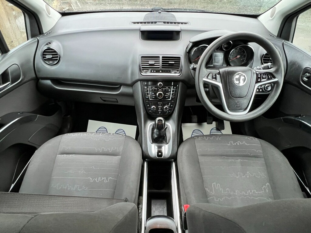 Vauxhall Meriva 1.4I 16V Exclusiv Low Miles Super Car Service DS65XPK Silver #2