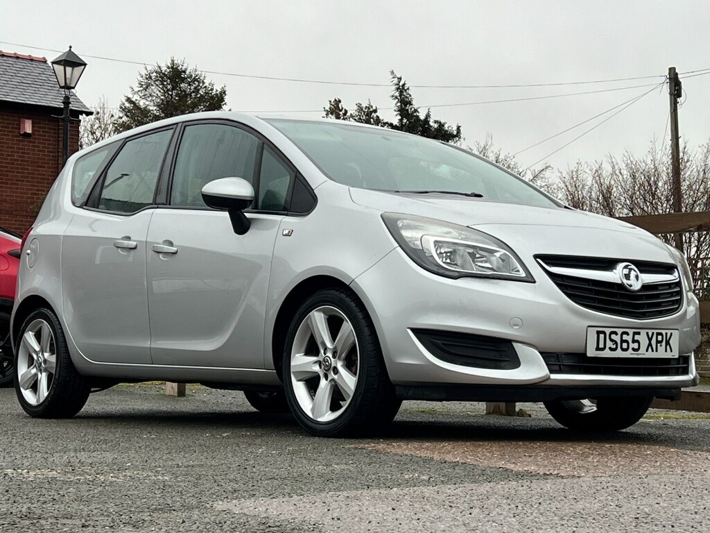 Vauxhall Meriva 1.4I 16V Exclusiv Low Miles Super Car Service DS65XPK Silver #6