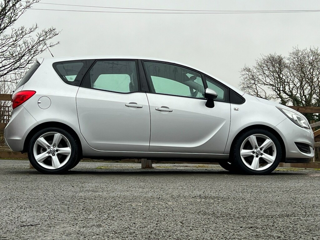 Vauxhall Meriva 1.4I 16V Exclusiv Low Miles Super Car Service DS65XPK Silver #5
