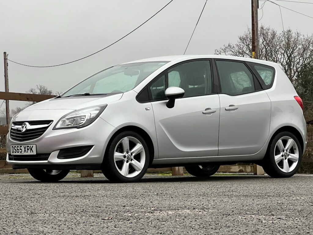 Vauxhall Meriva 1.4I 16V Exclusiv Low Miles Super Car Service Silver