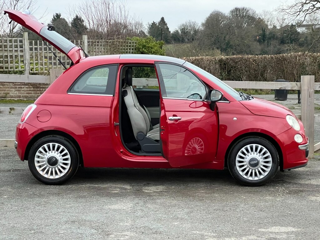 Fiat 500 1.2 Lounge Bright Red, Fab Condition Throughou Red #4