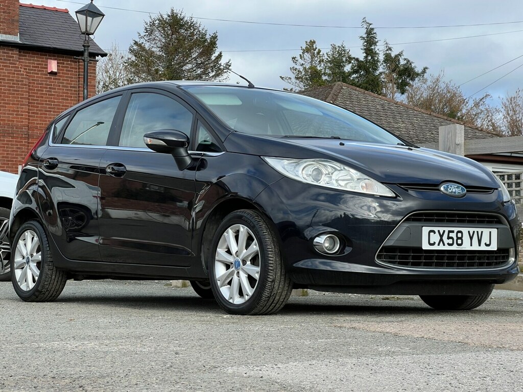Ford Fiesta 1.4 Zetec CX58YVJ Black #4