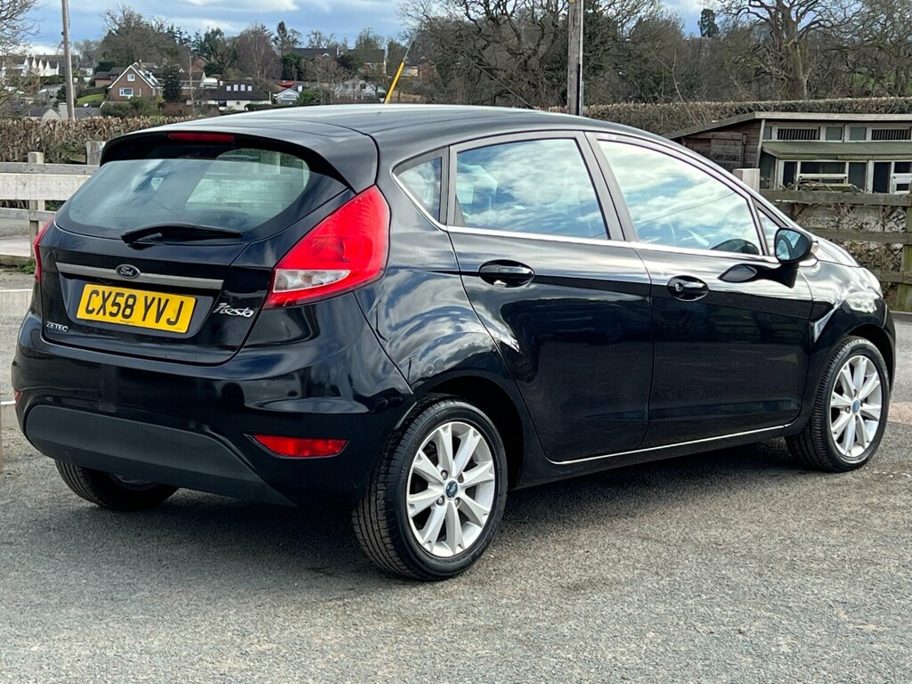 Ford Fiesta 1.4 Zetec CX58YVJ Black #6