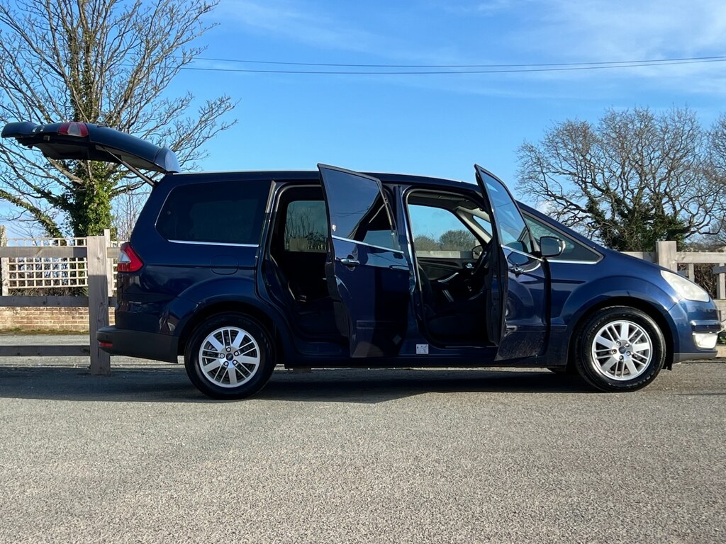 Ford Galaxy 2.0 Tdci Ghia 5Dr. 7 Seats Part Service History. G Blue #3