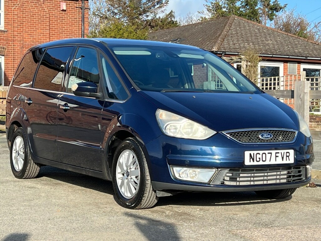 Ford Galaxy 2.0 Tdci Ghia 5Dr. 7 Seats Part Service History. G Blue #5