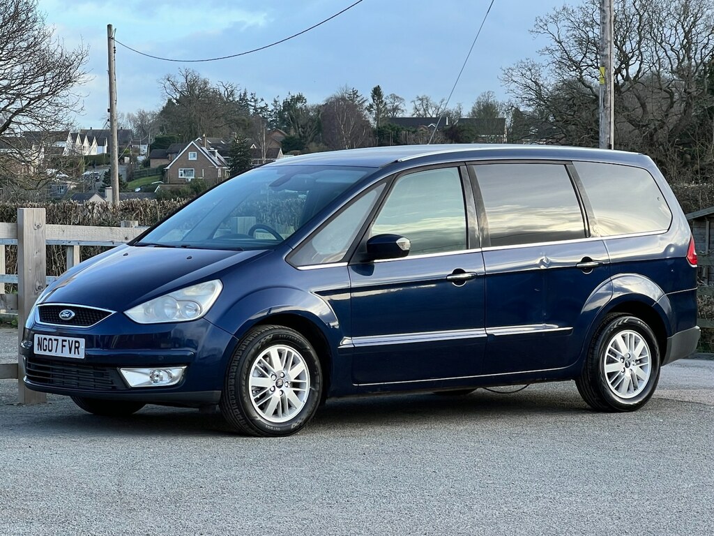 Ford Galaxy 2.0 Tdci Ghia 5Dr. 7 Seats Part Service History. G Blue