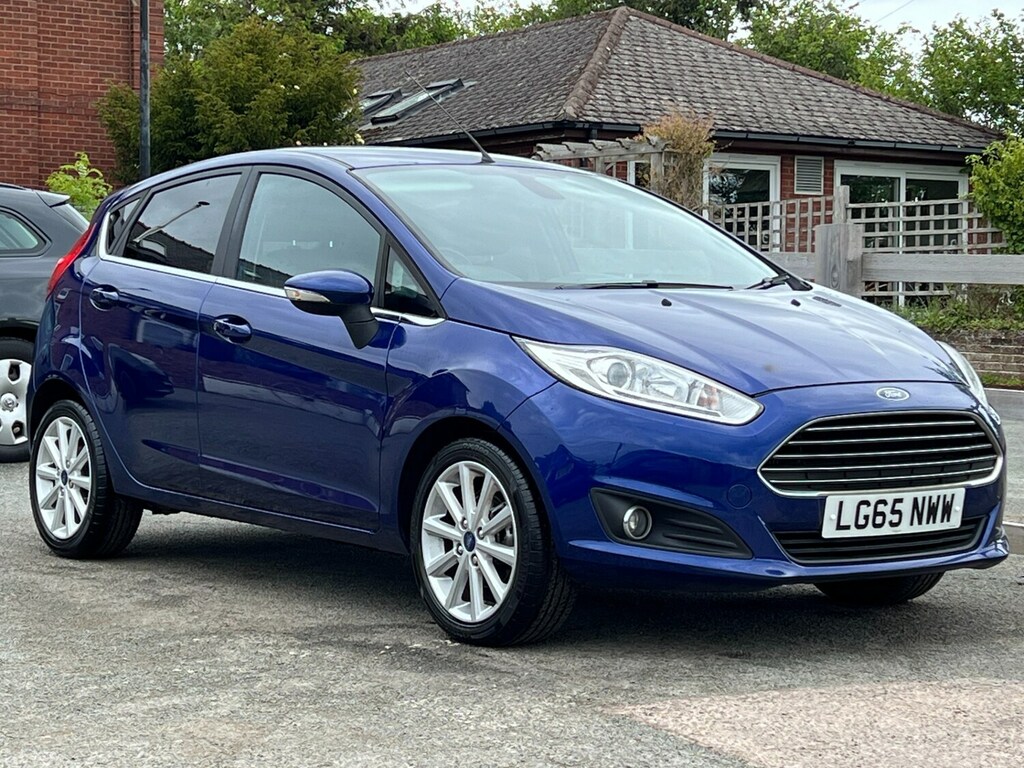 Ford Fiesta 1.0 Ecoboost 125 Titanium LG65NWW Blue #5