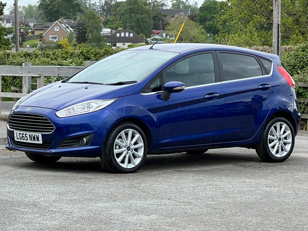 Ford Fiesta 1.0 Ecoboost 125 Titanium Blue