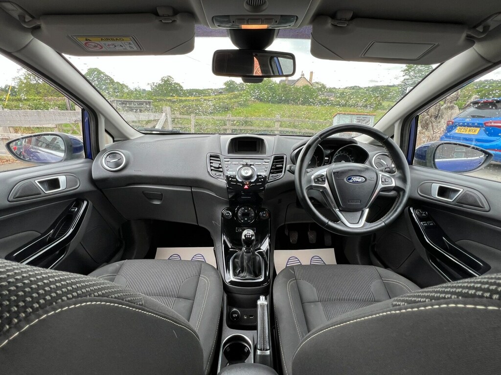 Ford Fiesta 1.0 Ecoboost 125 Titanium LG65NWW Blue #4