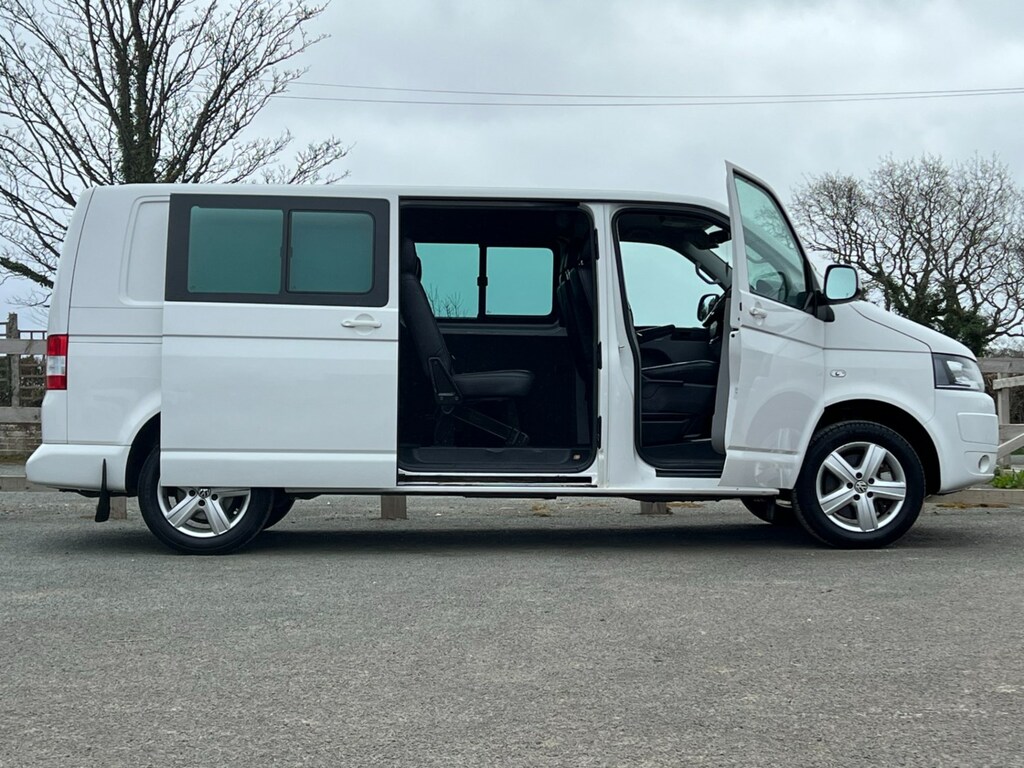 Volkswagen Transporter 2.0 Bitdi 180Ps Highline Kombi 4Motion Dsg Fu RE64HFW White #5