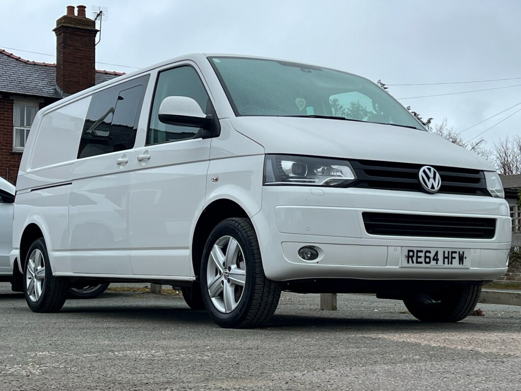 Volkswagen Transporter 2.0 Bitdi 180Ps Highline Kombi 4Motion Dsg Fu RE64HFW White #2