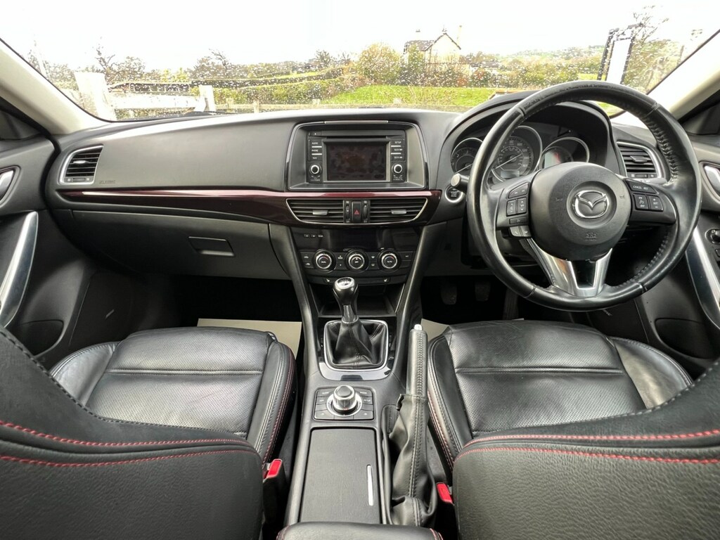 Mazda 6 2.2D 175 Sport Nav FX13AXV Black #4