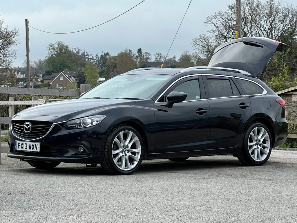 Mazda 6 2.2D 175 Sport Nav FX13AXV Black #6