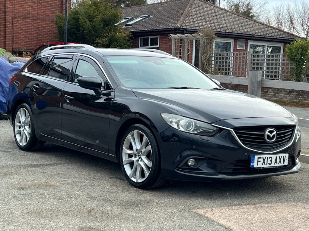 Mazda 6 2.2D 175 Sport Nav FX13AXV Black #5