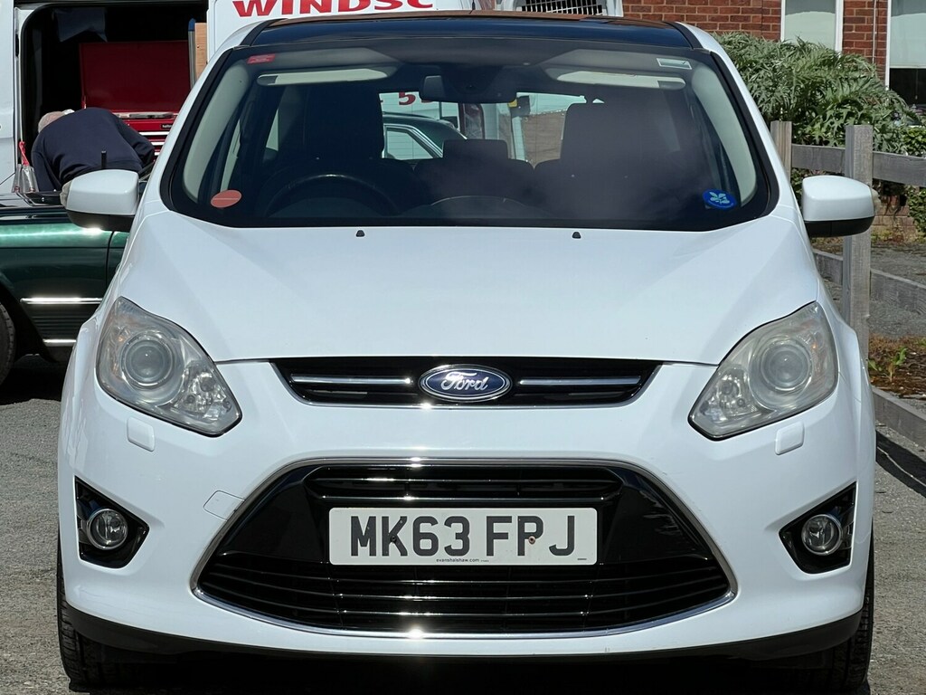 Ford C-Max 2.0 Tdci Titanium X Powershift White #4