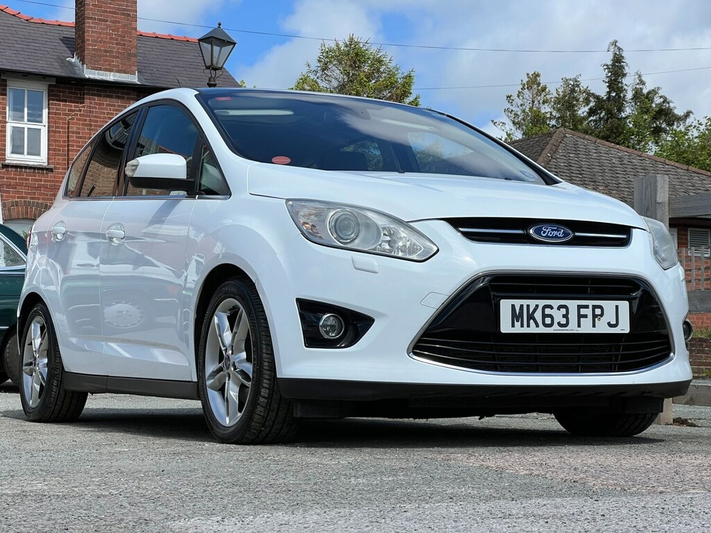 Ford C-Max 2.0 Tdci Titanium X Powershift White #5