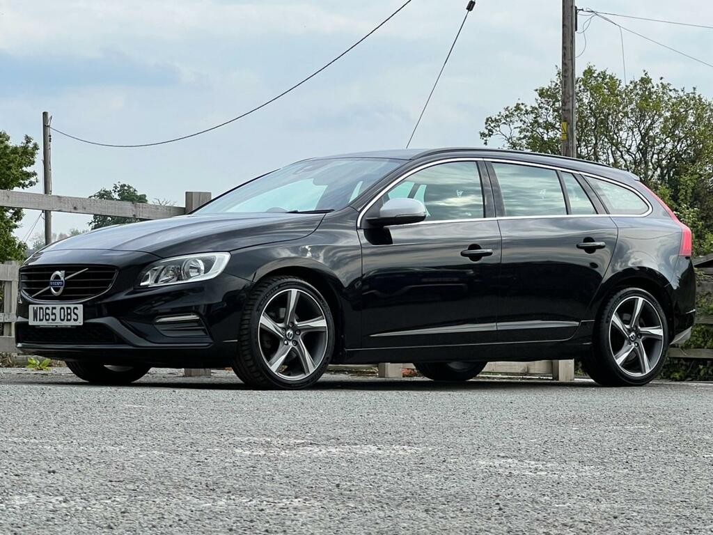 Volvo V60 D4 190 R Design Nav 1 Former Keeper 12 Servi Black