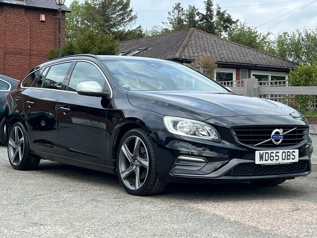 Volvo V60 D4 190 R Design Nav 1 Former Keeper 12 Servi WD65OBS Black #5