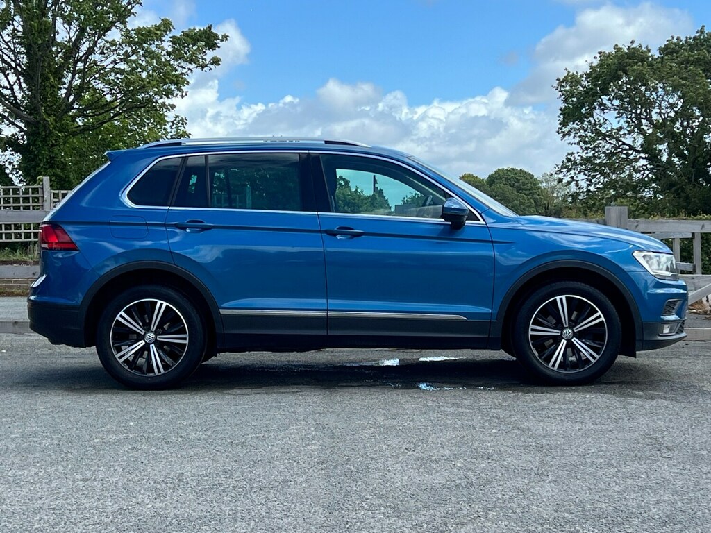 Volkswagen Tiguan 2.0 Tdi 150 4Motion Se 1 Former Keeper New Tim FE08CME Blue #5