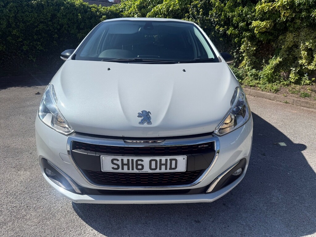 Peugeot 208 1.2 Puretech 110 Gt Line Hatchback Manu SH16OHD White #2