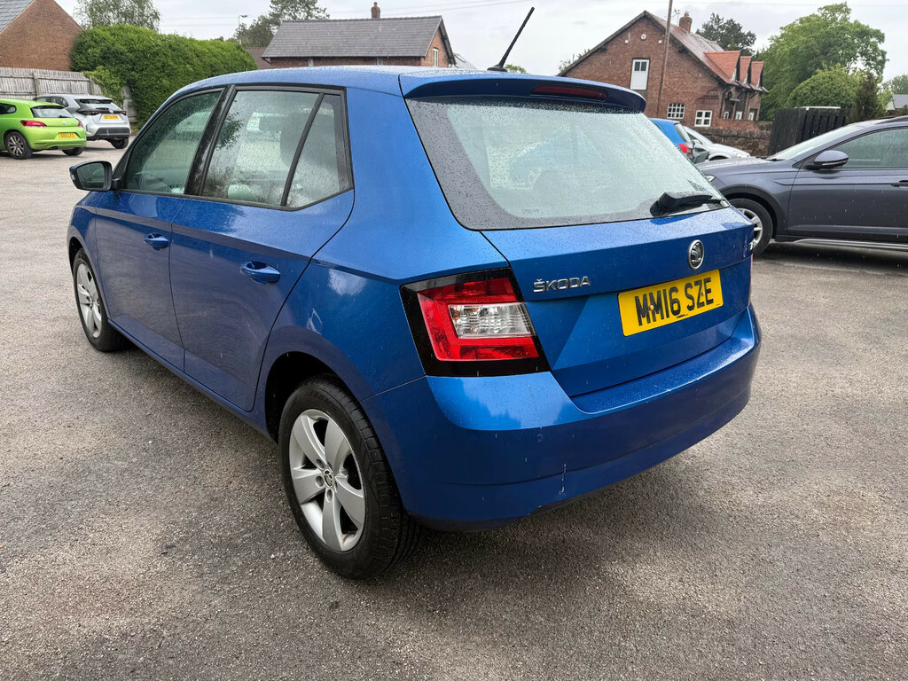 Skoda Fabia 1.4 Tdi Se Hatchback MM16SZE Blue #5