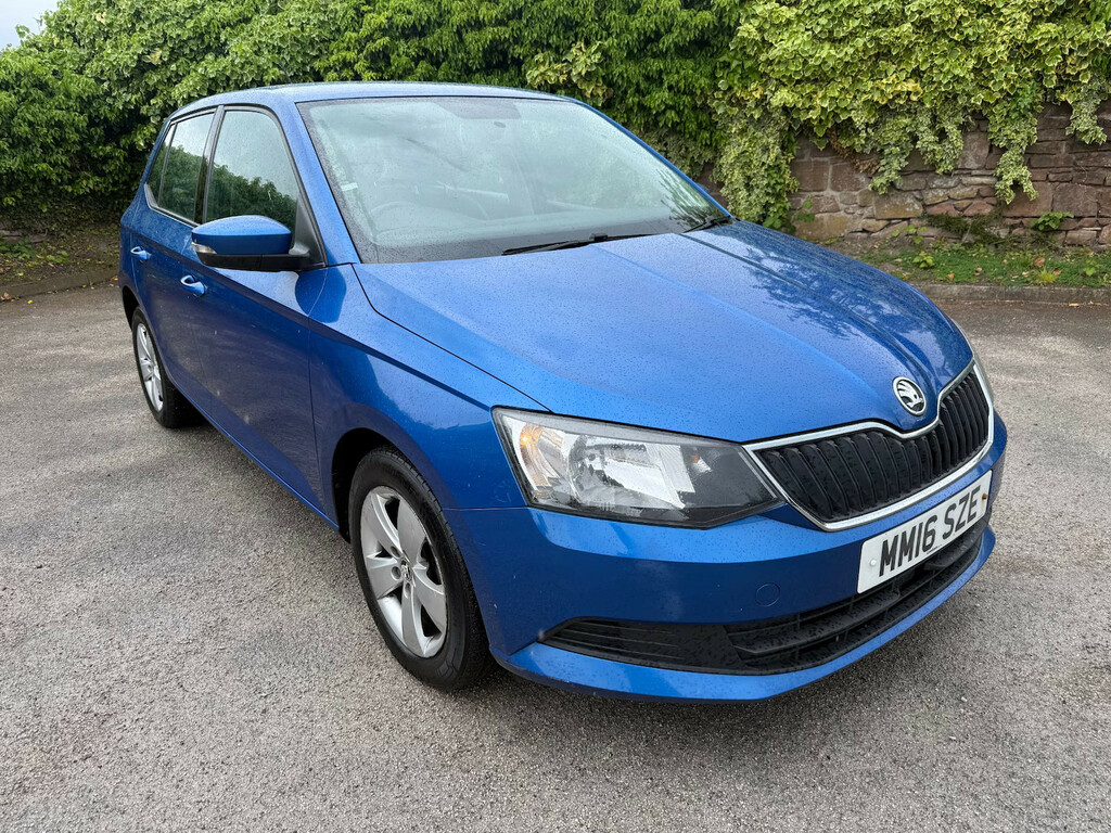 Skoda Fabia 1.4 Tdi Se Hatchback Blue