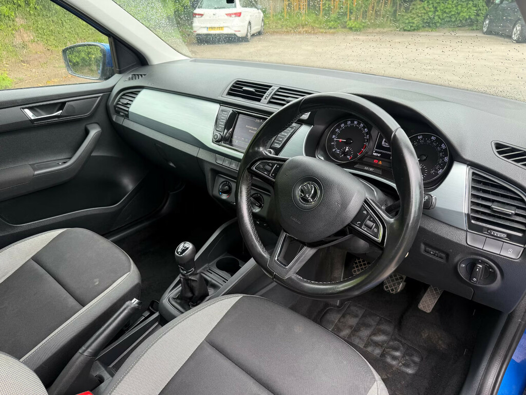 Skoda Fabia 1.4 Tdi Se Hatchback MM16SZE Blue #6
