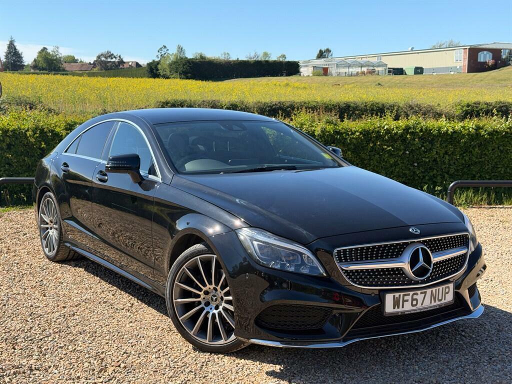 Mercedes-Benz CLS 2.1 Cls220d Amg Line Coupe G-tronic Euro 6 Ss Black