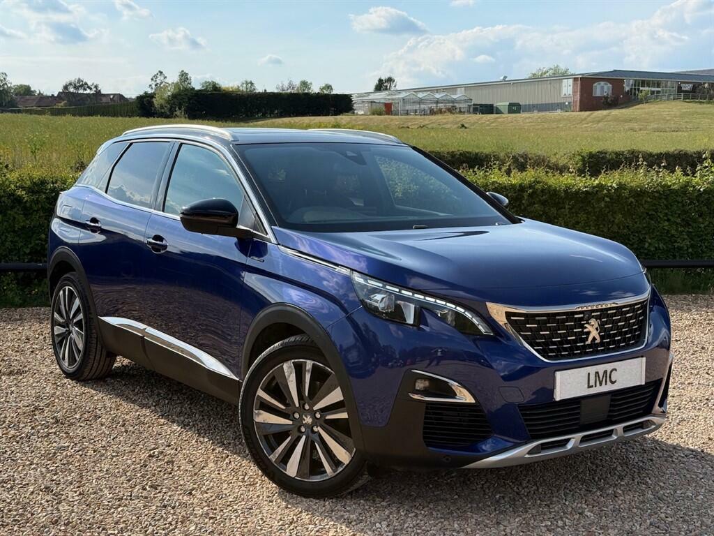 Peugeot 3008 1.2 Puretech Gt Line Premium Euro 6 Ss Blue