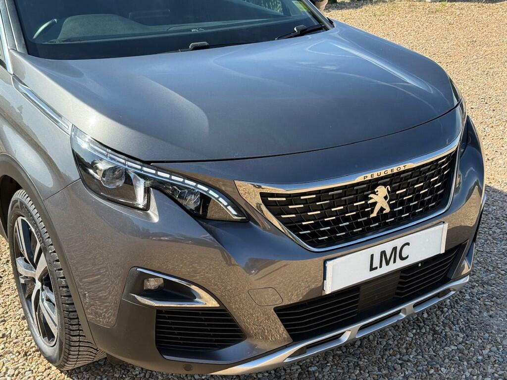 Peugeot 5008 1.5 Bluehdi Gt Line Eat Euro 6 Ss NJ19LVB Grey #3