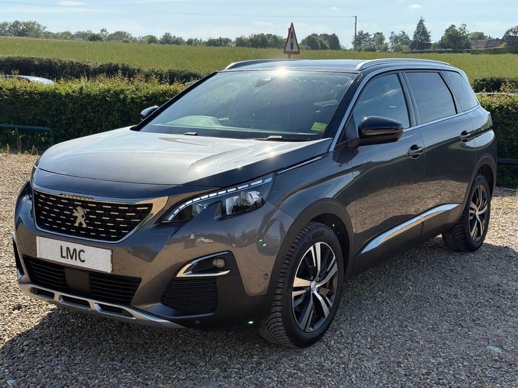 Peugeot 5008 1.5 Bluehdi Gt Line Eat Euro 6 Ss NJ19LVB Grey #6